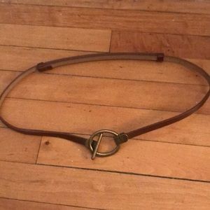 Adjustable hook belt..gently worn size small